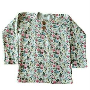 Lulu & Roo | Floral Long Sleeve Tee | 4t